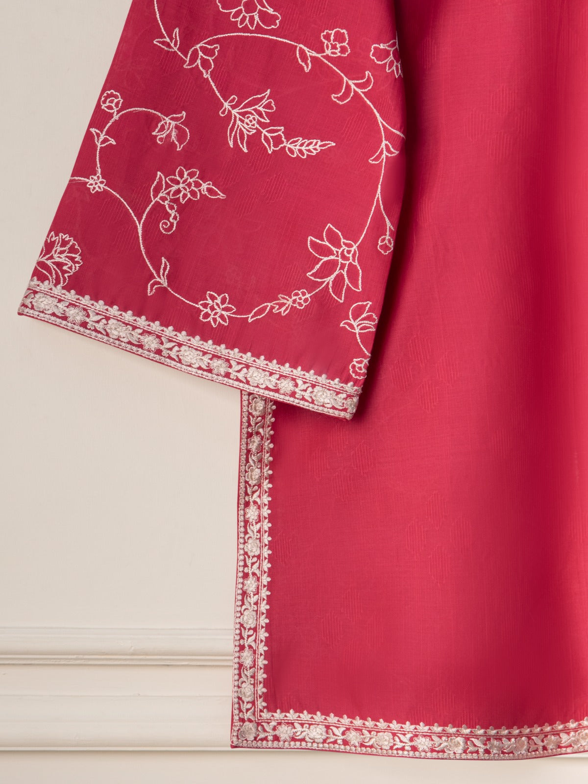Embroidered Jacquard Shirt S110938 - Image 6