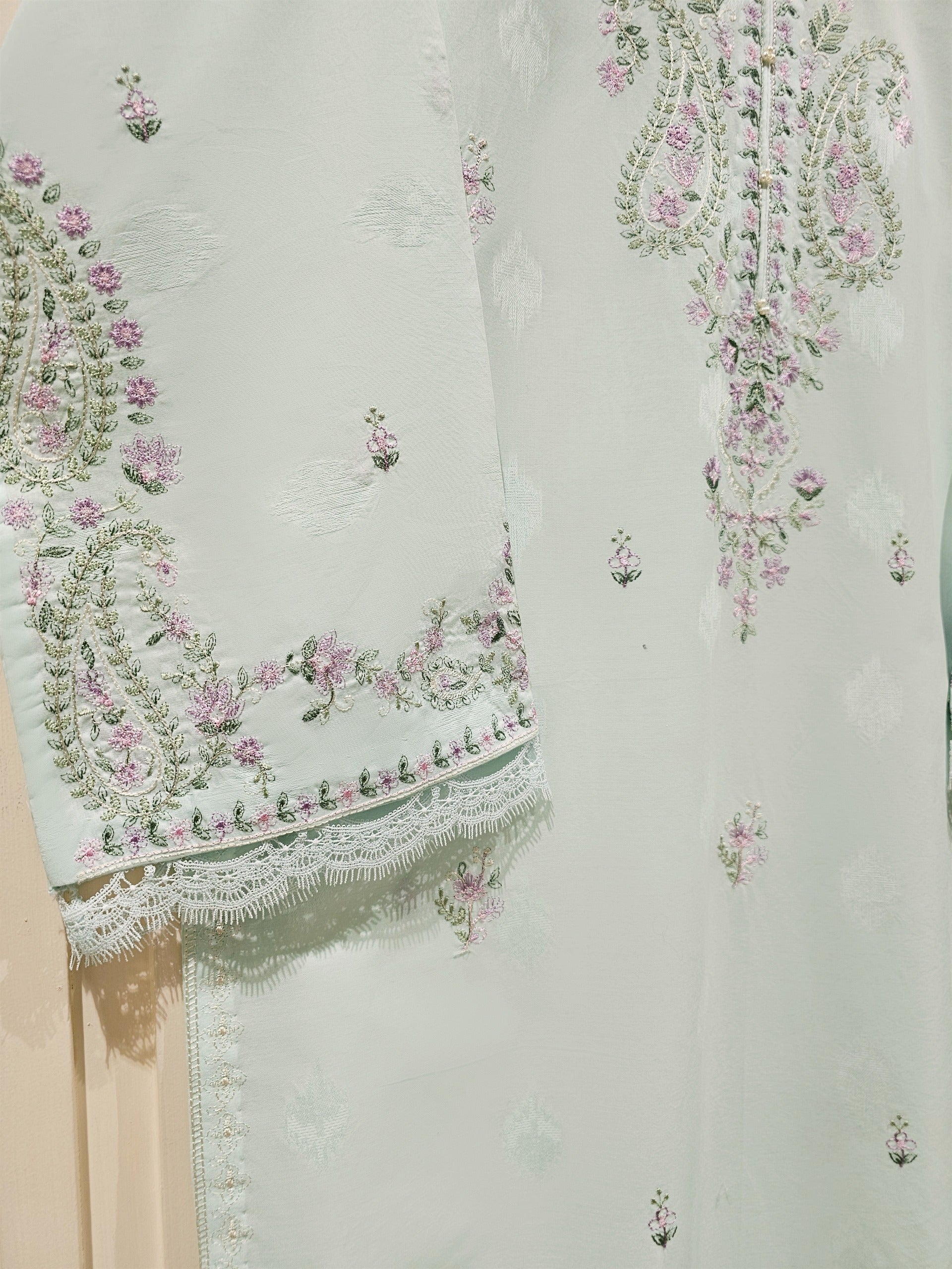 Embroidered Jacquard Shirt S111429 - Image 2