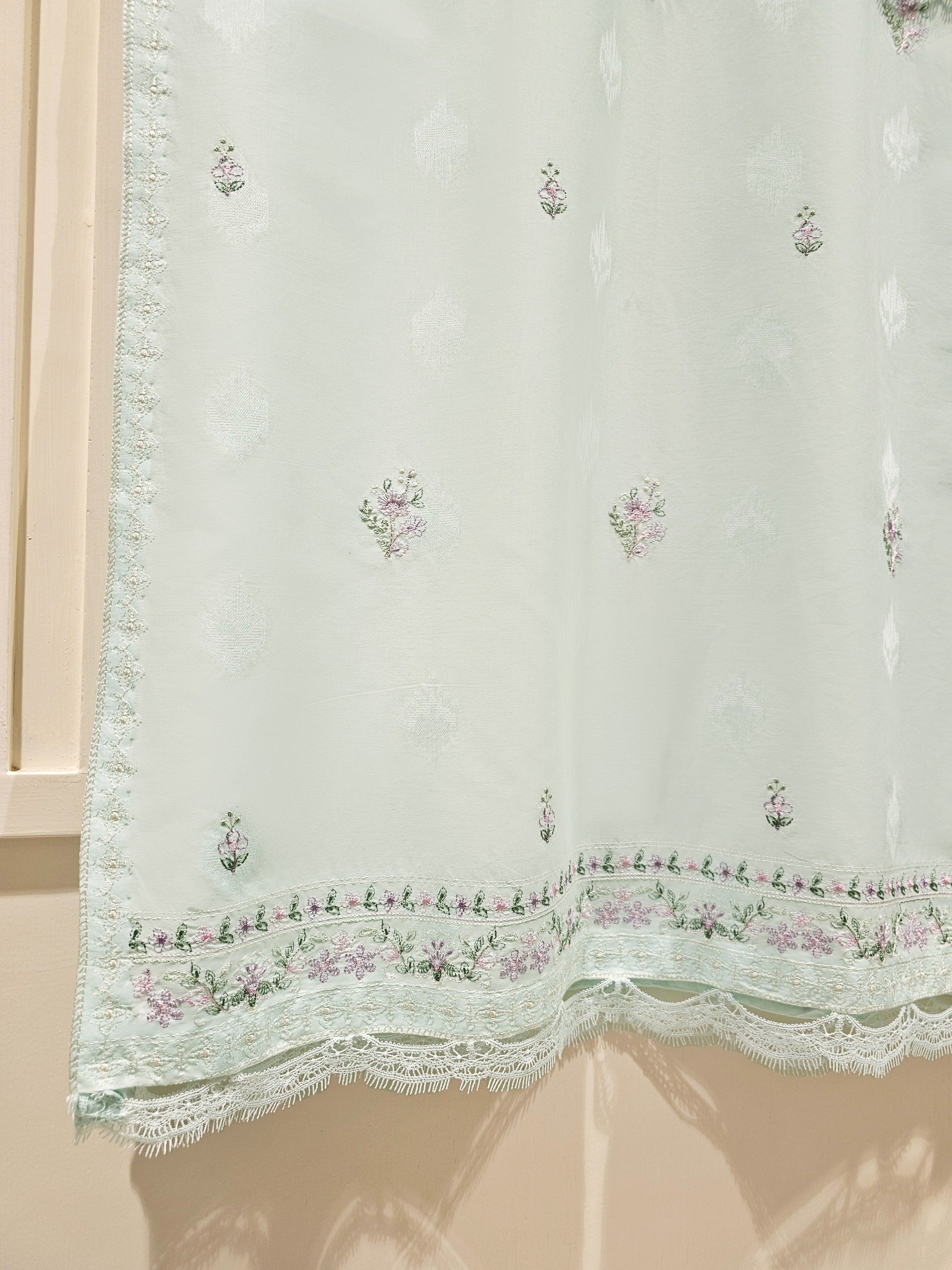 Embroidered Jacquard Shirt S111429 - Image 3
