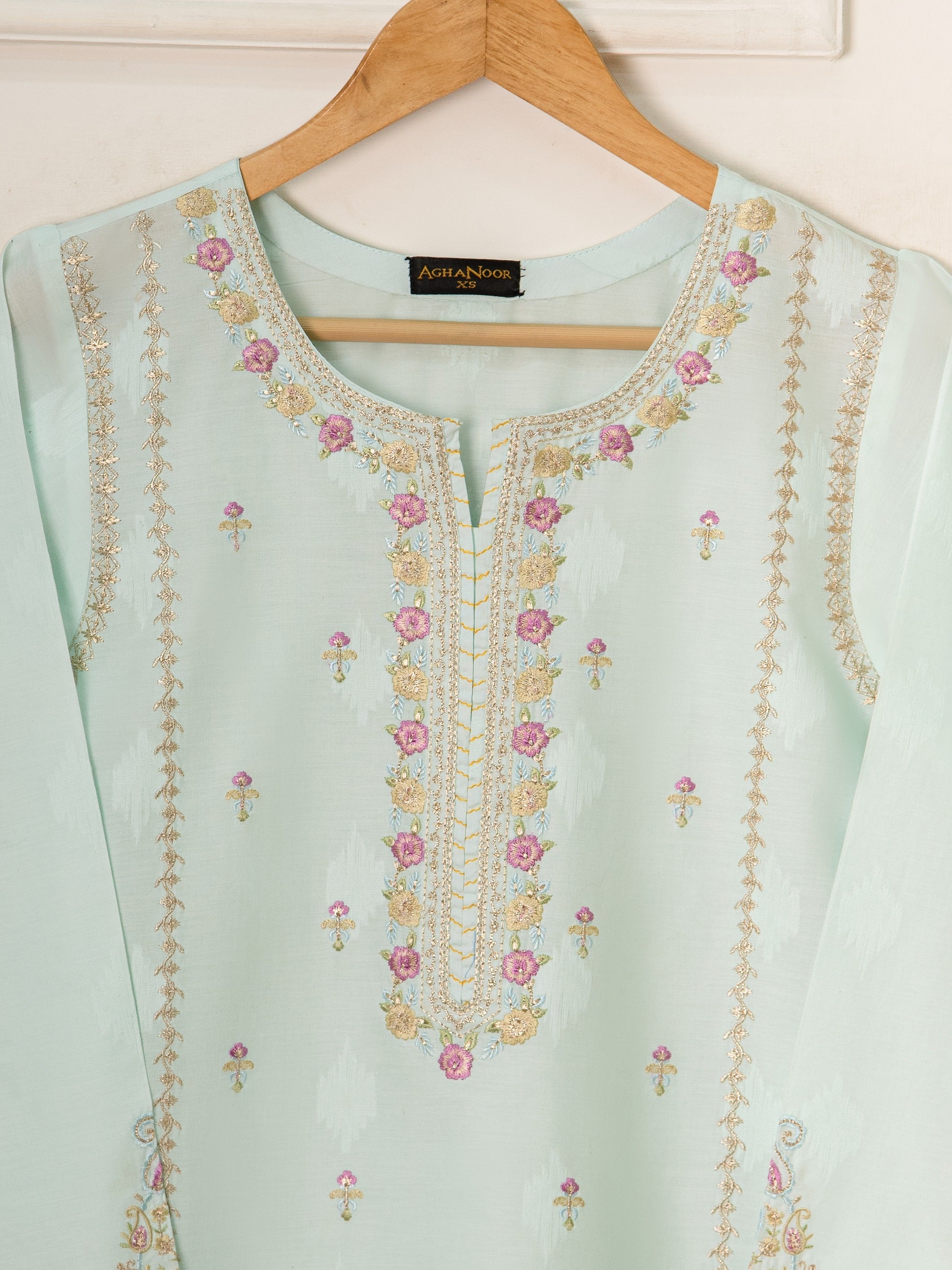 Embroidered Jacquard Shirt S111545 - Image 2