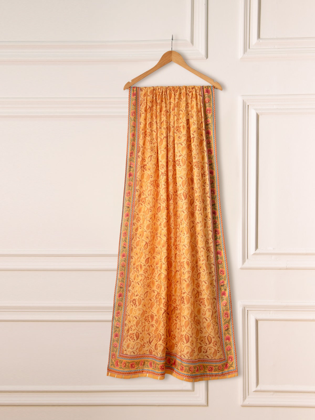 2 Piece - Embroidered Printed Cambric Shirt S111007 - Image 7