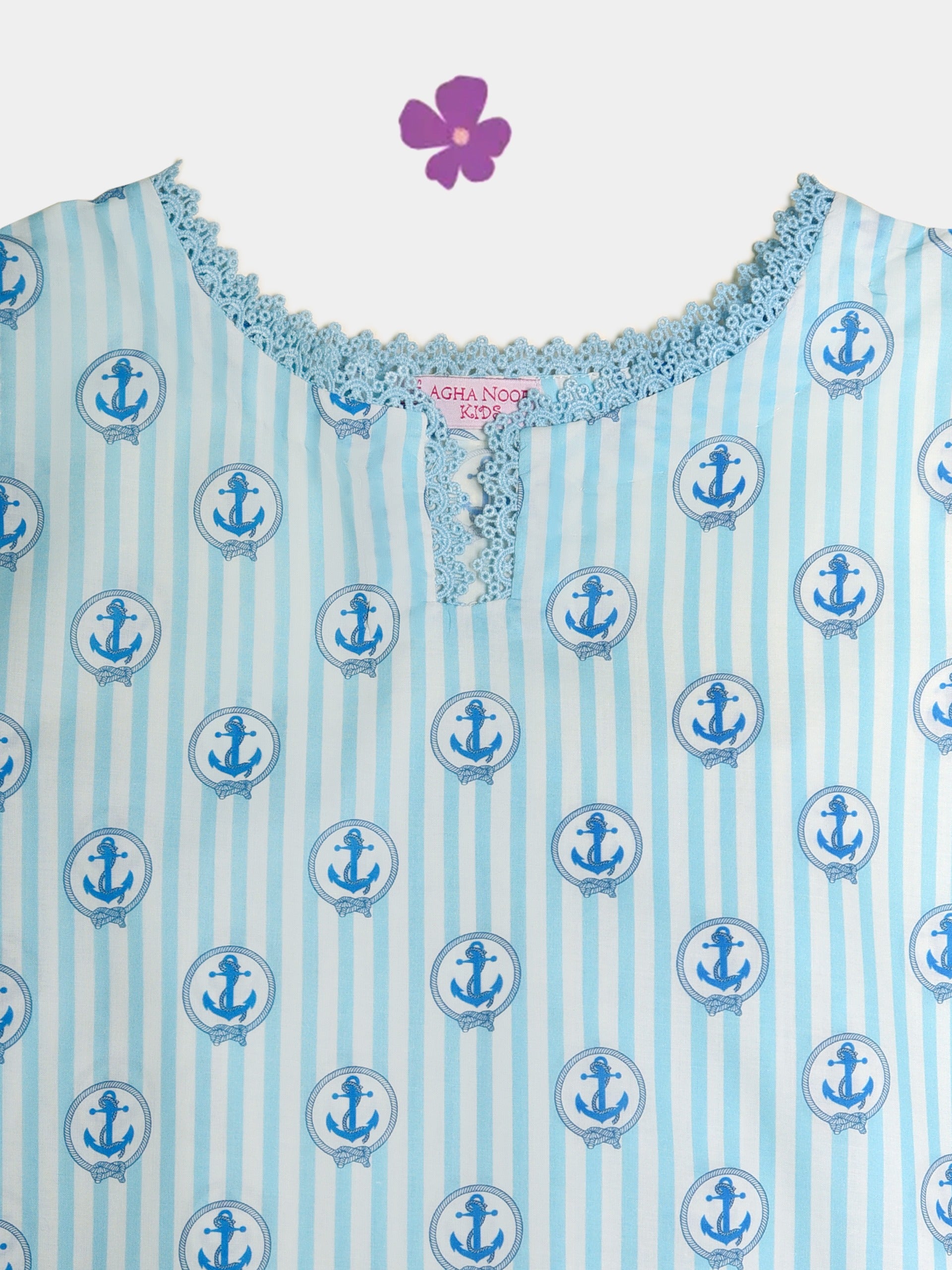 (Kids) - 2 Piece Digital Printed Lawn Suit KD-100 - Image 2