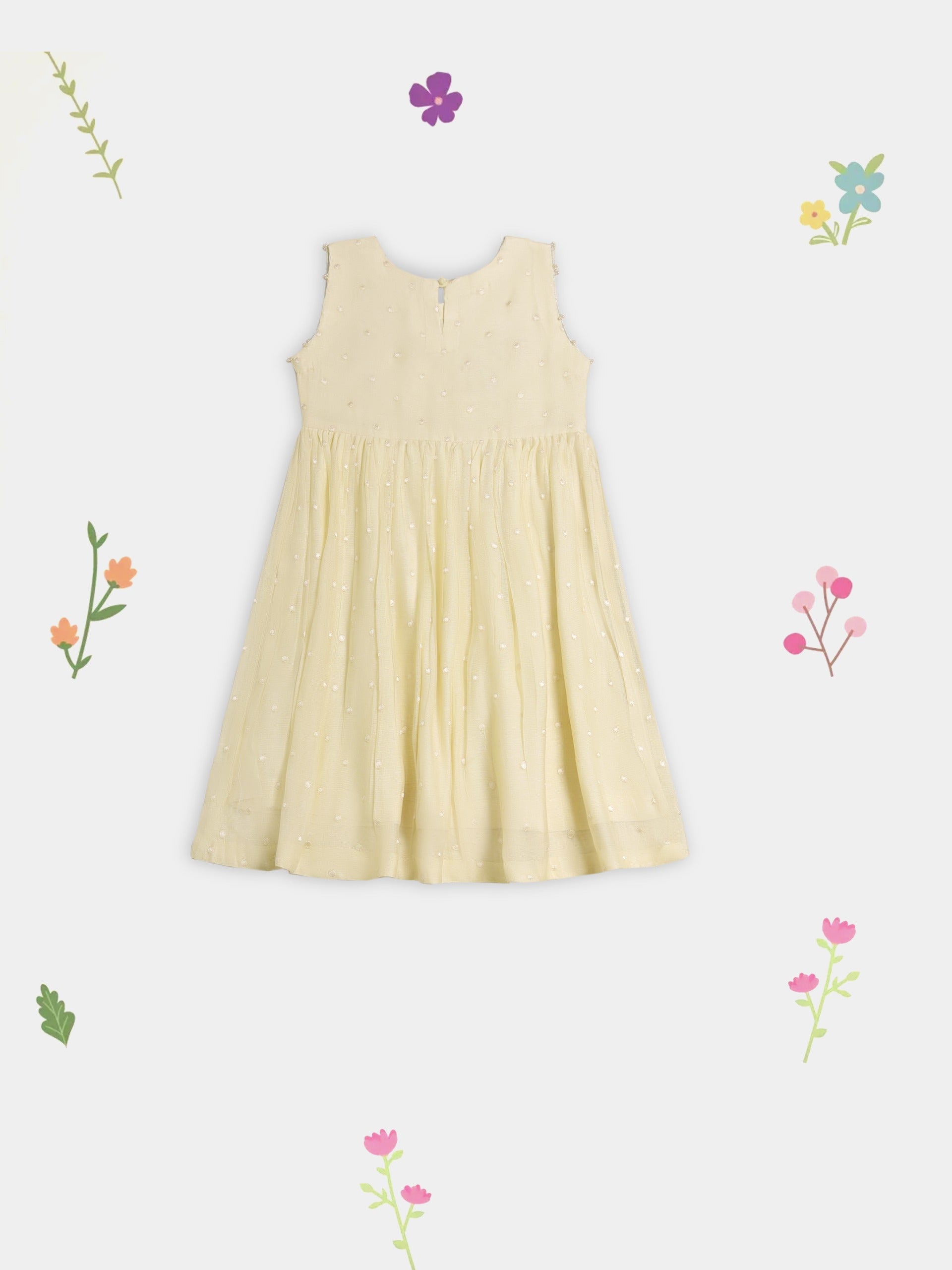 (Kids) 2 Piece - Pure Cotton Net Suit FKD-069 - Image 4