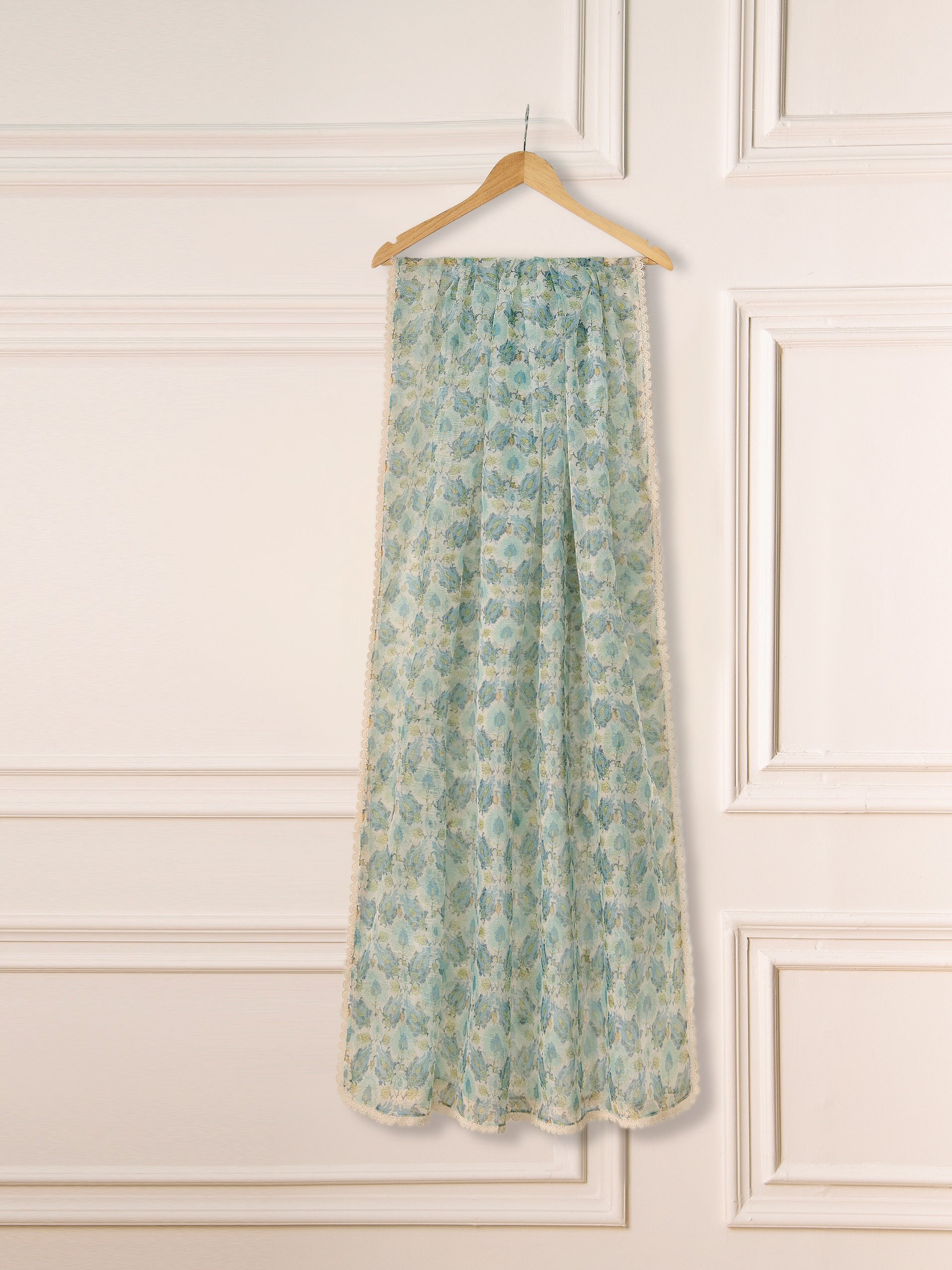 Printed Organza Dupatta D000229